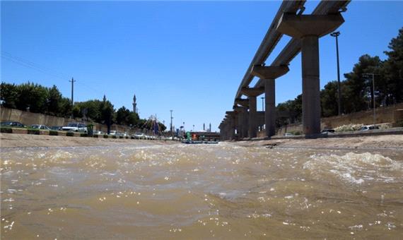 3 میلیون مترمکعب آب در رودخانه قمرود جاری شد