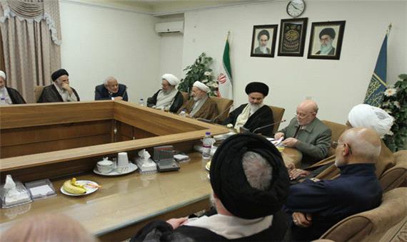 نشست شورای مرکزی حزب مؤتلفه اسلامی با شورای عالی جامعه مدرسین