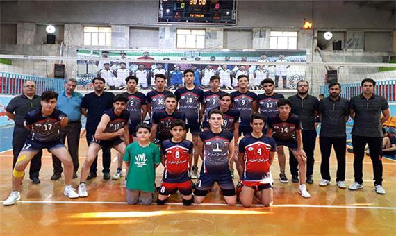 تیم والیبال پسران قم نایب قهرمان سطح 3 کشور شد